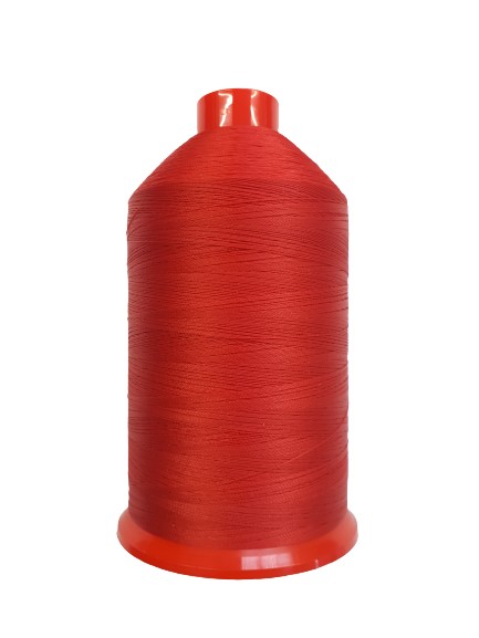 Strong Bonded Nylon Sewing Thread 60's Red Large 5000m Spool